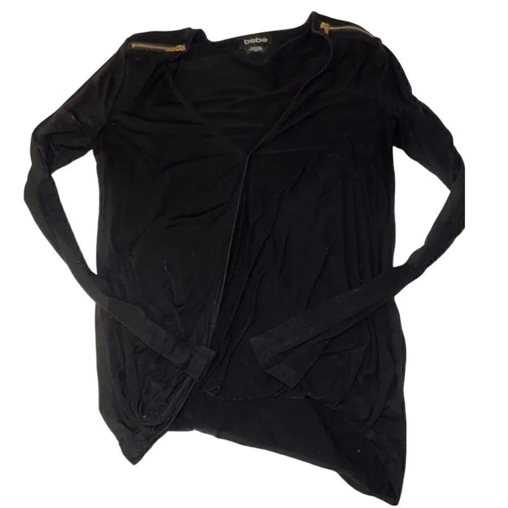 BEBE XS Black Top